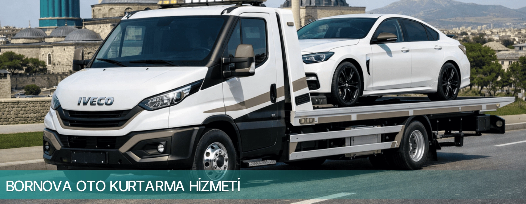 Bornova oto kurtarma misyon görseli